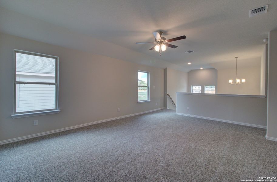 Spacious, unfurnished interior of a new home in Clear Creek, New Braunfels (Image 24). Spacious, unfurnished interior of a new home in Clear Creek, New Braunfels (Image 24).