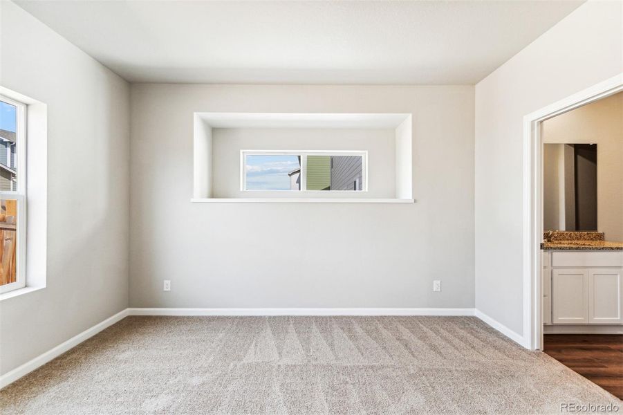 Spacious, unfurnished interior of a new home in Second Creek Farm, Commerce City (Image 11).