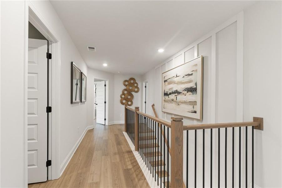 Furnished interior view inside a new home in , Dallas (Image 12).