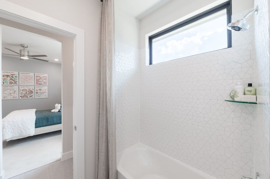 Image 99 representing the Bogata by Tri Pointe Homes in Harvest Green, Richmond, TX.