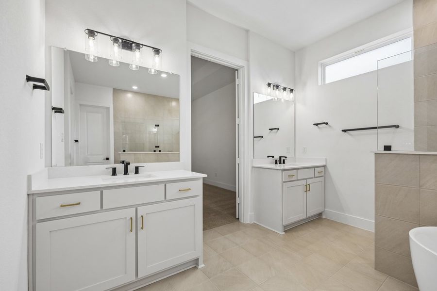 Representative furnished interior of a home built from the The Cedarcrest by Lillian Custom Homes in The Arbors Midlothian, Midlothian (Image 12).