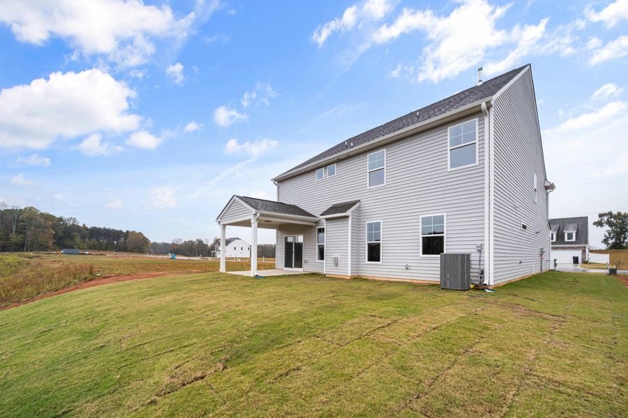 Exterior details and patio area of a home in Monterra, Kernersville (Image 4).