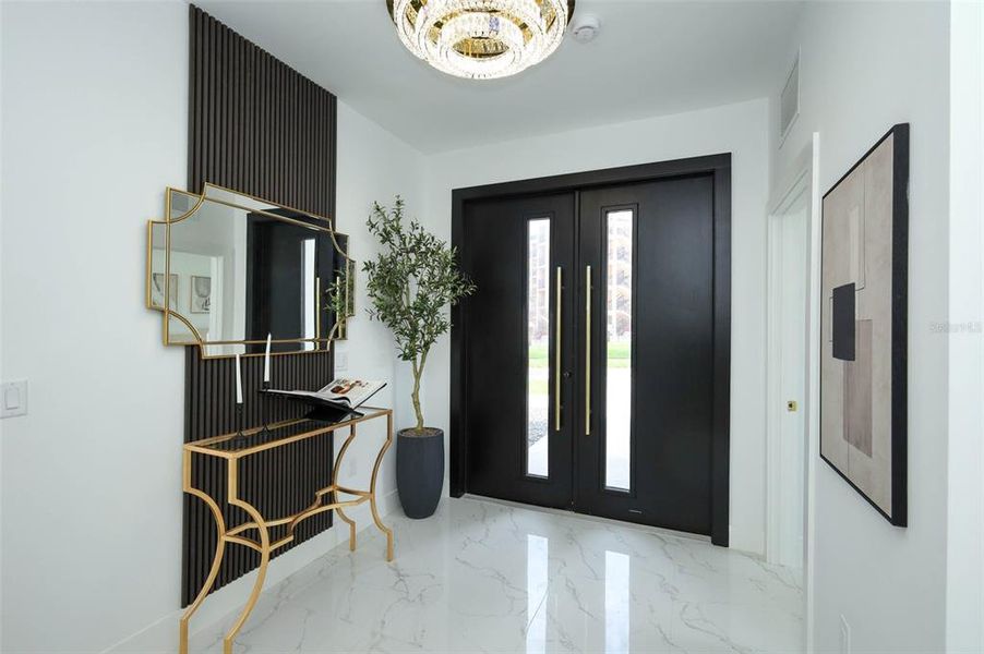Furnished interior view inside a new home in , Ormond Beach (Image 9). Furnished interior view inside a new home in , Ormond Beach (Image 9).
