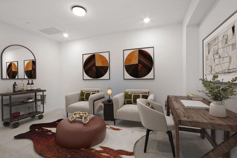 Loft - Virtually Staged Loft - Virtually Staged