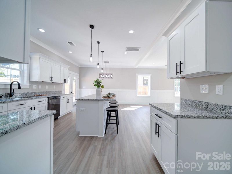 Furnished interior view inside a new home in , Marshville (Image 8).