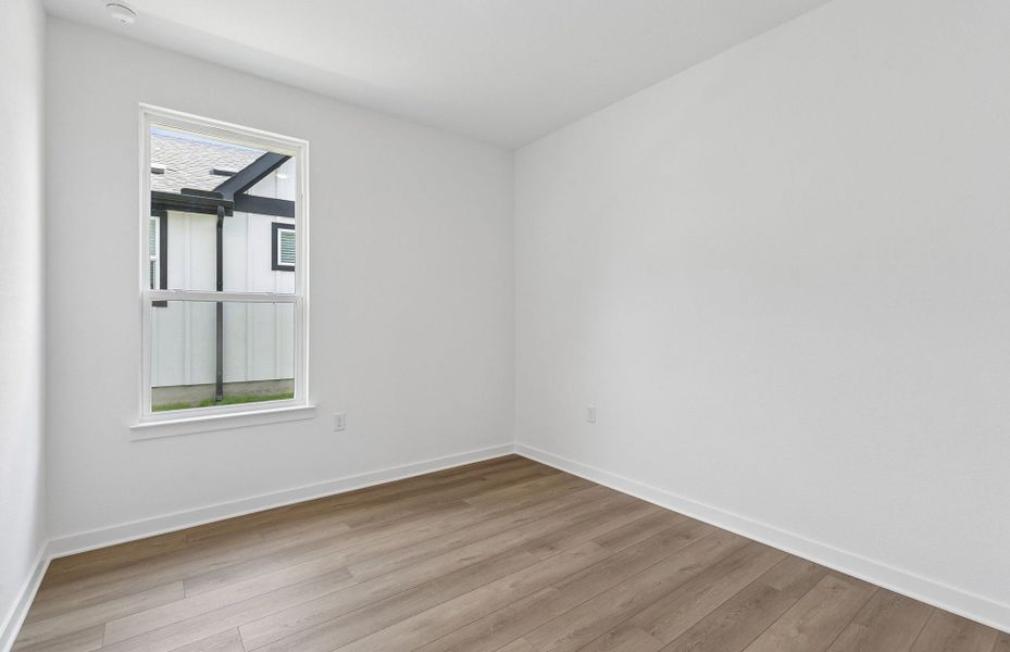 Spacious, unfurnished interior of a new home in Sun City Texas, Georgetown (Image 25). Spacious, unfurnished interior of a new home in Sun City Texas, Georgetown (Image 25).