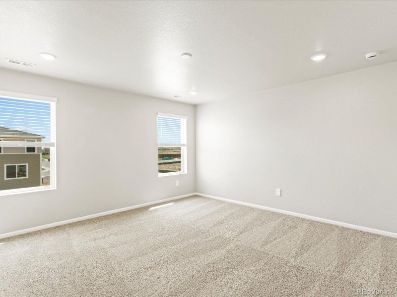 Spacious, unfurnished interior of a new home in Revere at Johnstown, Johnstown (Image 25). Spacious, unfurnished interior of a new home in Revere at Johnstown, Johnstown (Image 25).