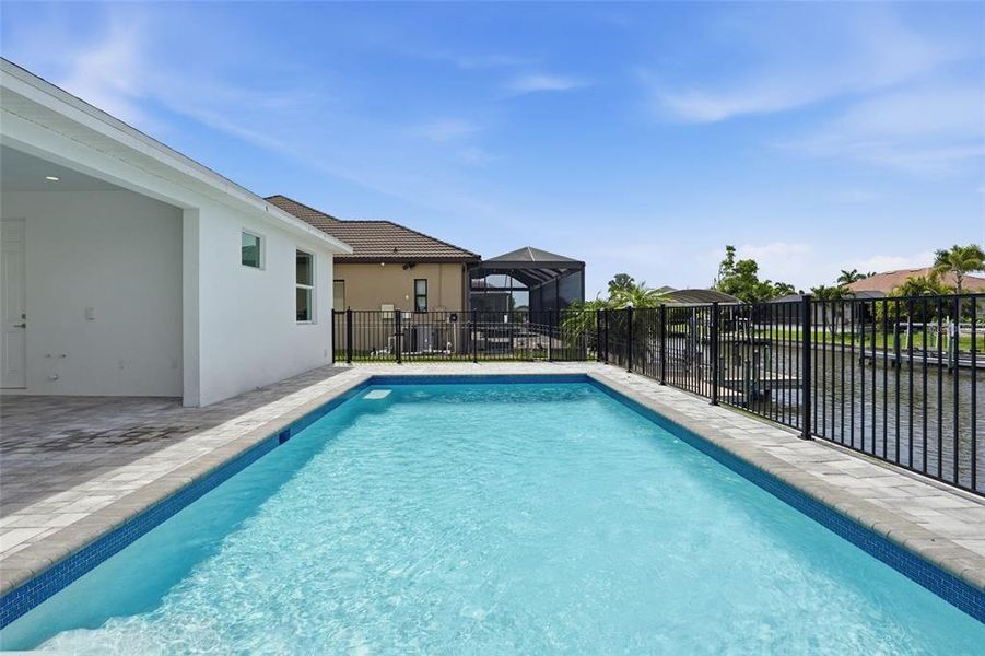 Exterior details and patio area of a home in , Cape Coral (Image 28).