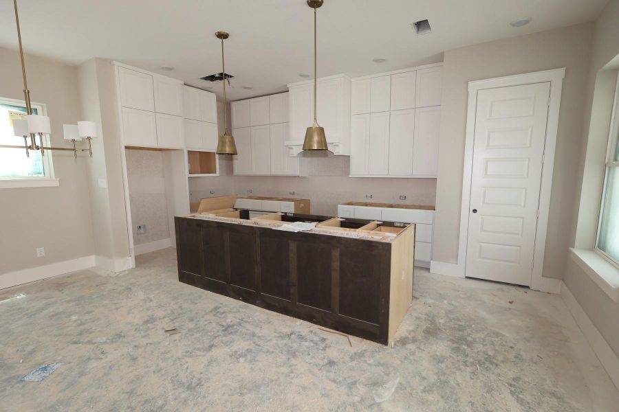 In-progress construction of a new home in Easthaven at Bridgeland Central - Vision Collection, Cypress, TX (Image 9). In-progress construction of a new home in Easthaven at Bridgeland Central - Vision Collection, Cypress, TX (Image 9).
