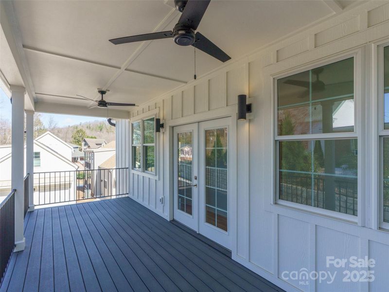Main Level Covered Porch