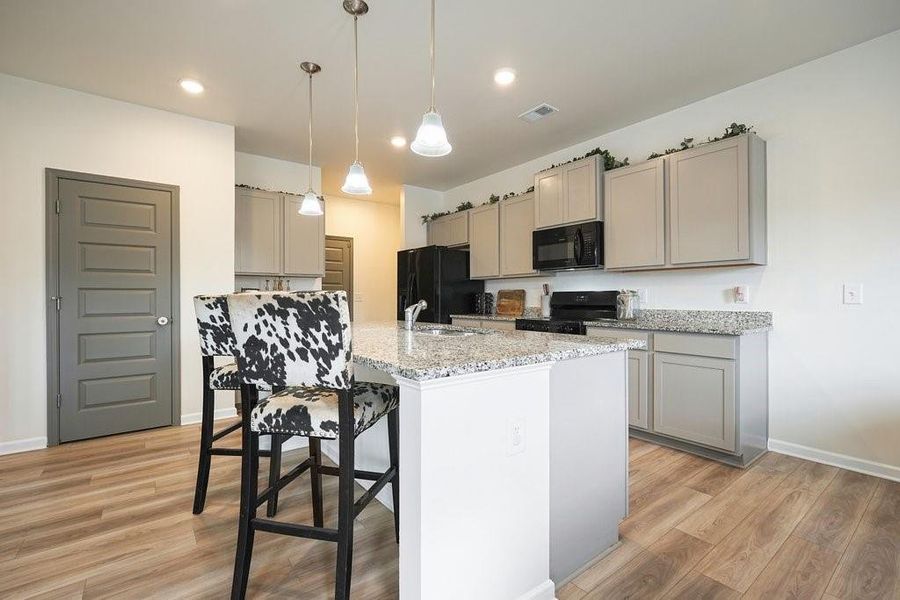 Furnished interior view inside a new home in , Adairsville (Image 42).