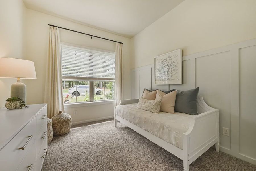 Furnished interior view inside a new home in The Woodlands Hills, Willis (Image 4).