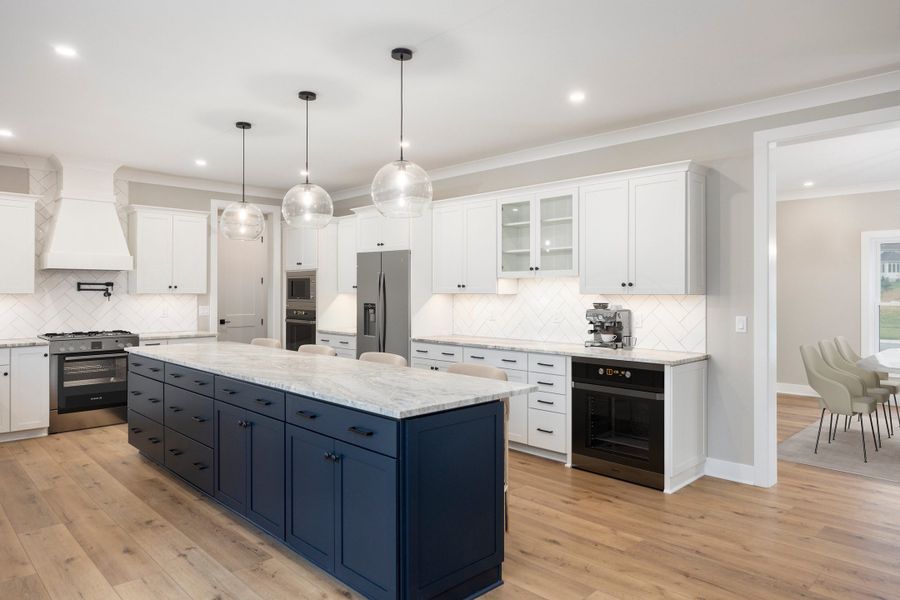 Representative furnished interior of a home built from the The Brady by Forbes Capretto Homes in Birdsong Estates, Orchard Park (Image 20).