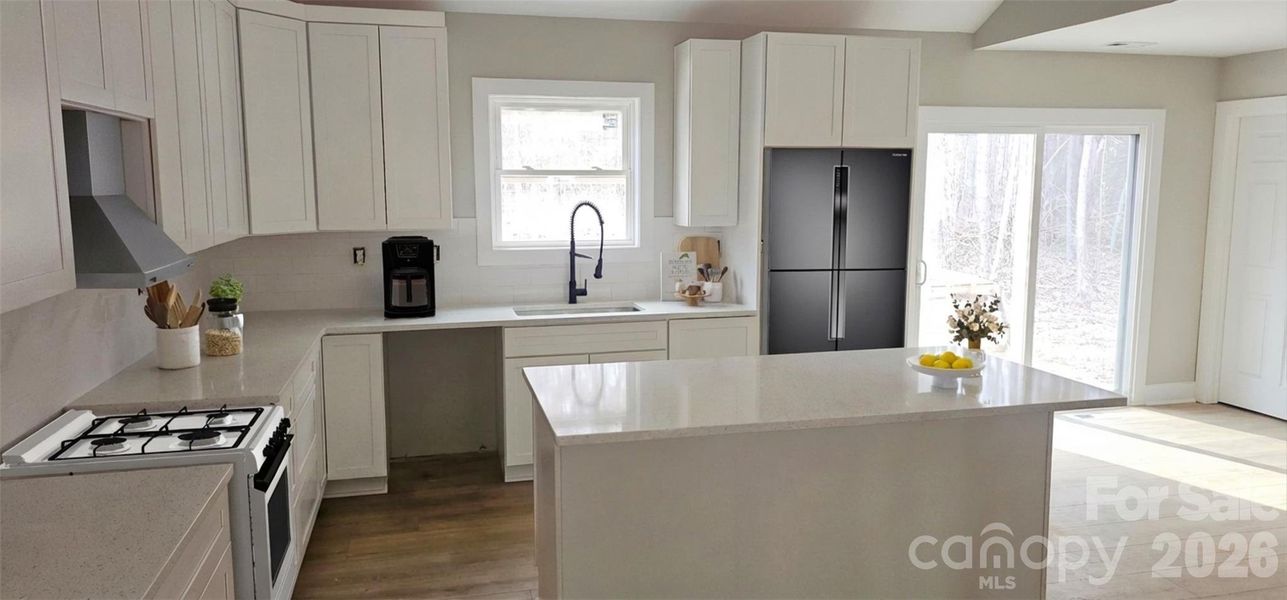 Furnished interior view inside a new home in , Clover (Image 16).