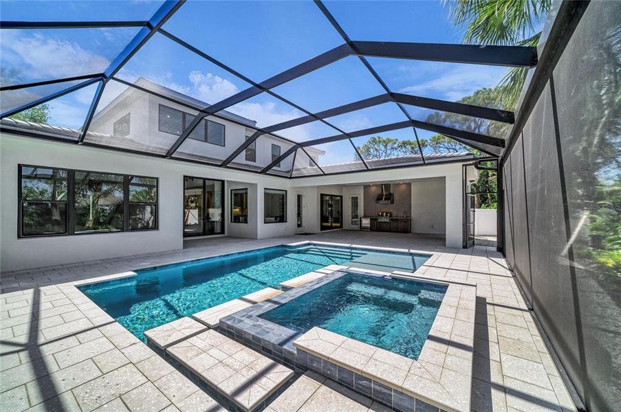 Exterior details and patio area of a home in , Sarasota (Image 27).