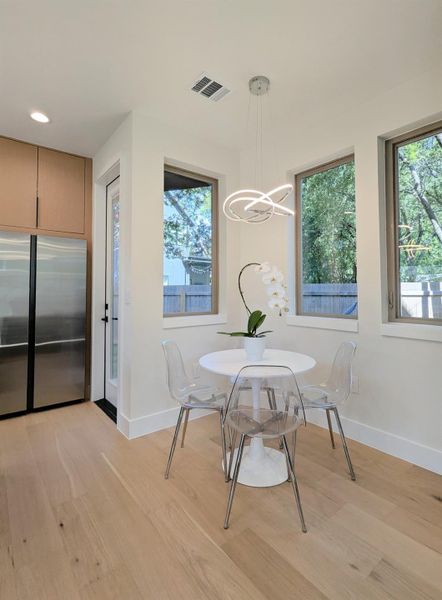 Furnished interior view inside a new home in , Austin (Image 7). Furnished interior view inside a new home in , Austin (Image 7).