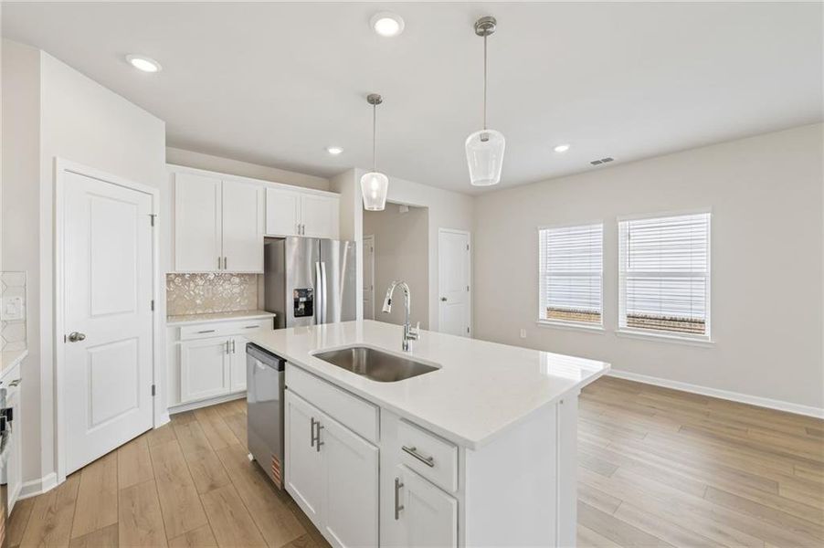 Furnished interior view inside a new home in Martin Springs - Reserve Series, Lawrenceville (Image 8).