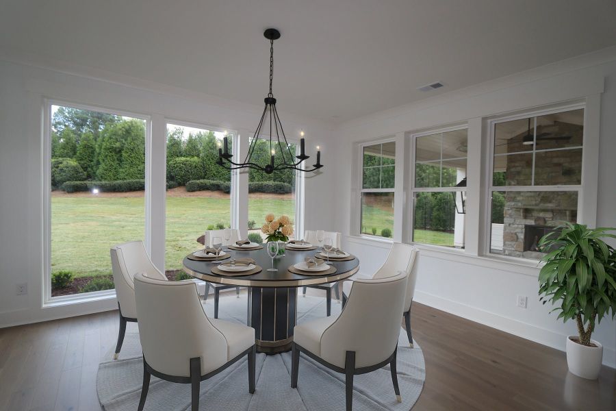 Representative furnished interior of a home built from the Laguna Sur by Classica Homes in Enclave at McKee, Charlotte (Image 44).