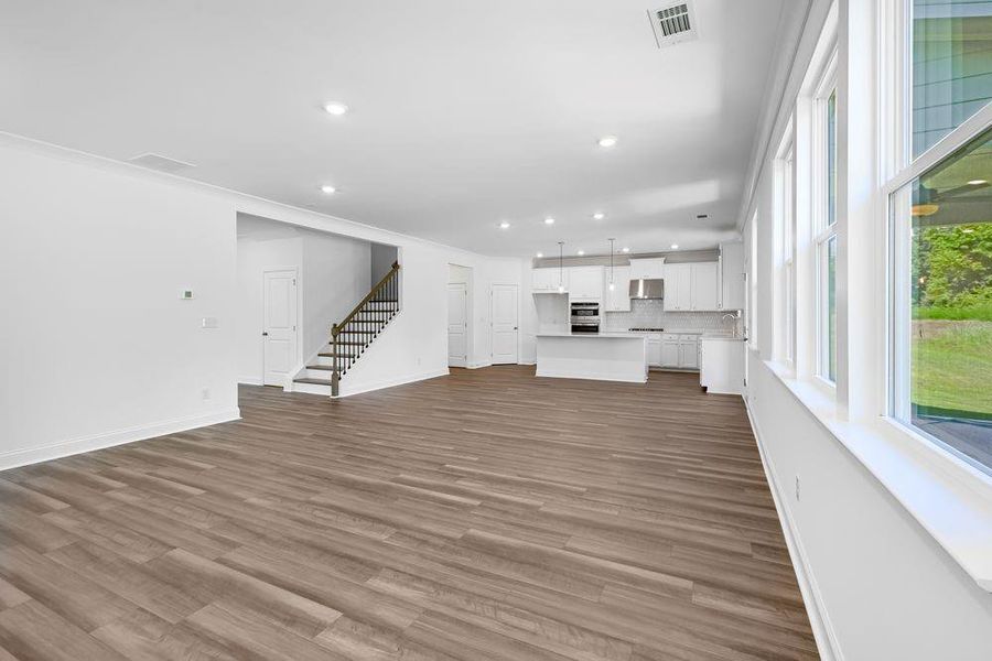 Spacious, unfurnished interior of a new home in Bennett Farm, Loganville (Image 19).