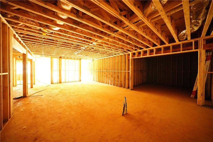 In-progress construction of a new home in Blue Heron Walk, Atlanta, GA (Image 26).