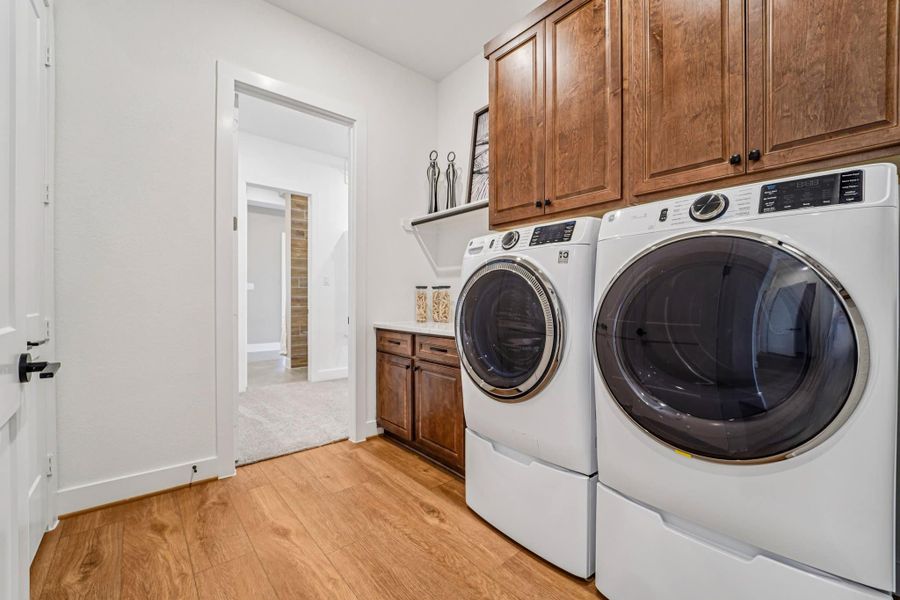 Furnished interior view inside a new home in Briarley, Montgomery (Image 55).