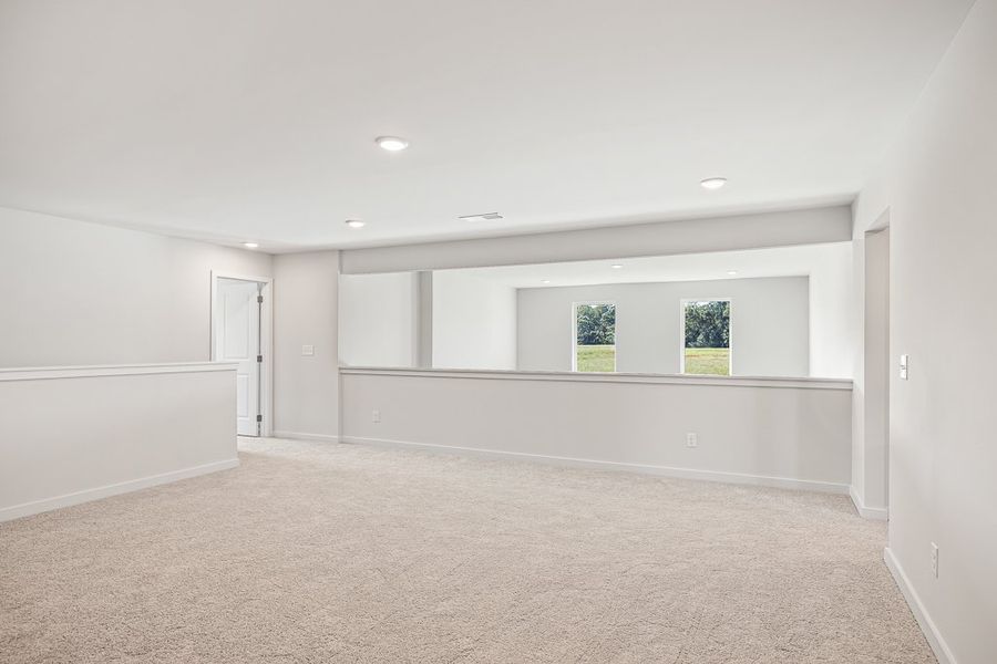 A room with white walls.