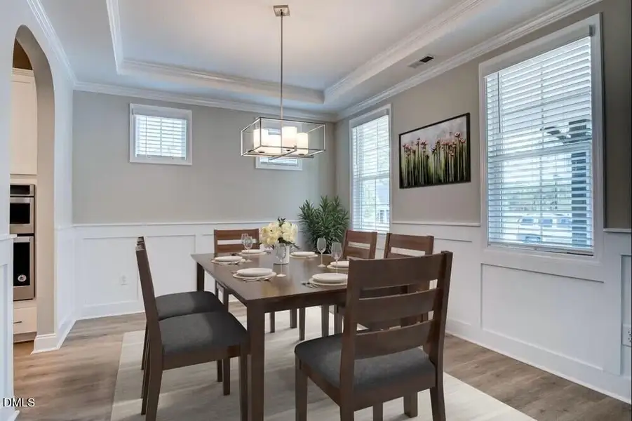 Furnished interior view inside a new home in The View, Durham (Image 16).
