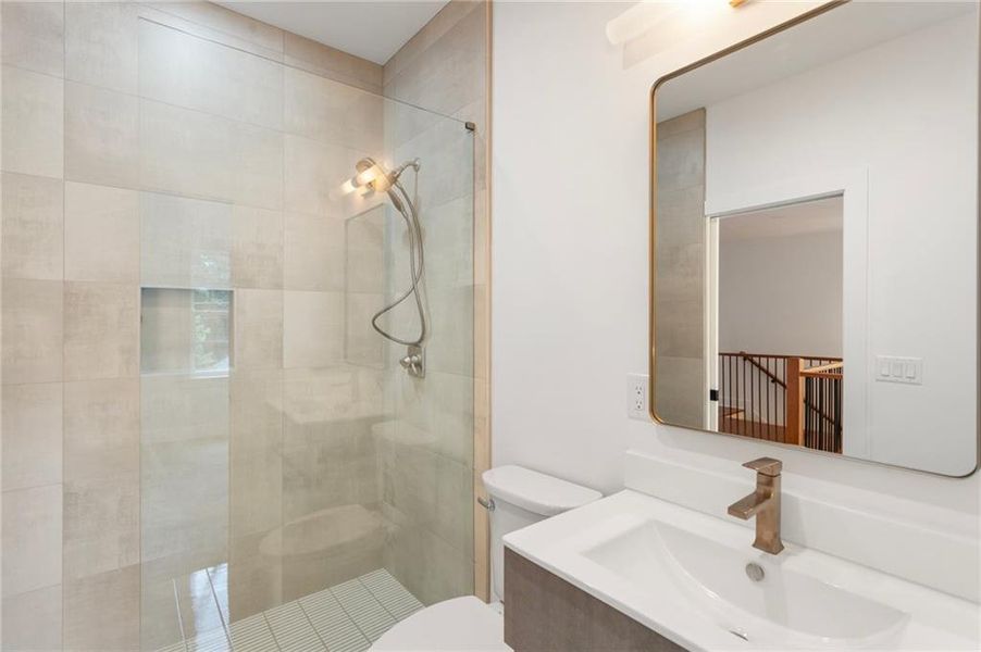 Furnished interior view inside a new home in , Snellville (Image 14). Furnished interior view inside a new home in , Snellville (Image 14).