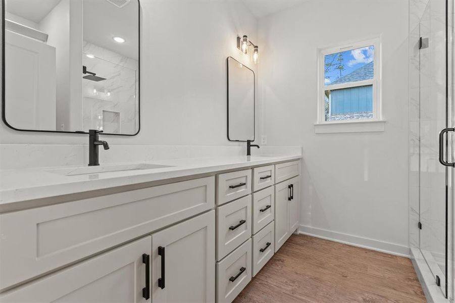 Furnished interior view inside a new home in , Hideaway (Image 10).