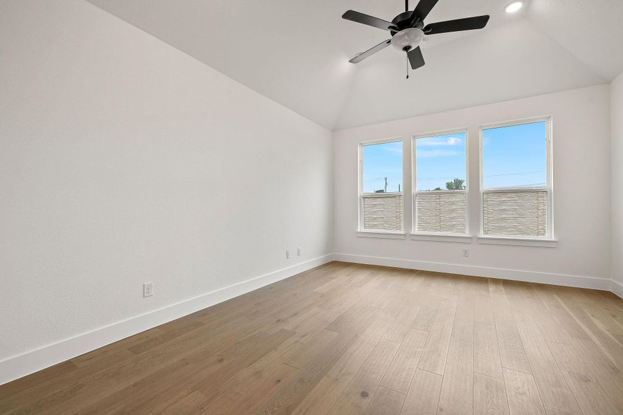 Spacious, unfurnished interior of a new home in Blackhawk in Pflugerville, Pflugerville (Image 36).