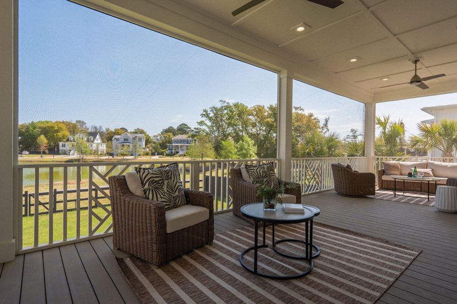 Exterior details and patio area of a home in , Mount Pleasant (Image 43).