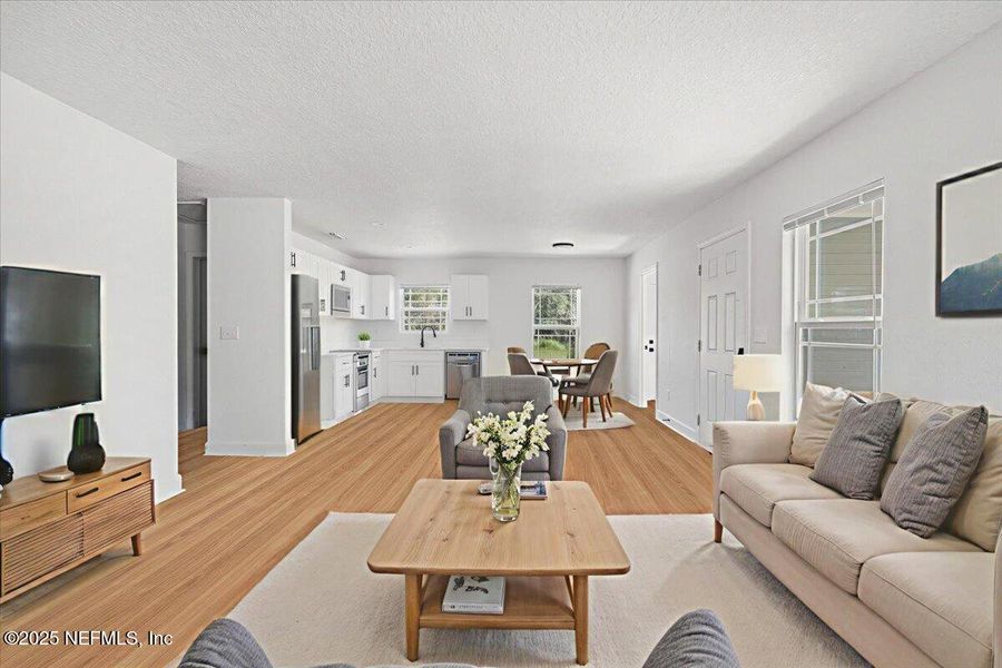 Furnished interior view inside a new home in , Keystone Heights (Image 3).