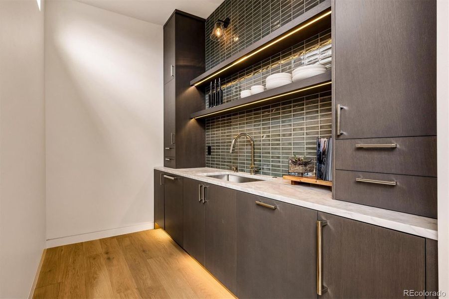 Furnished interior view inside a new home in , Denver (Image 29).