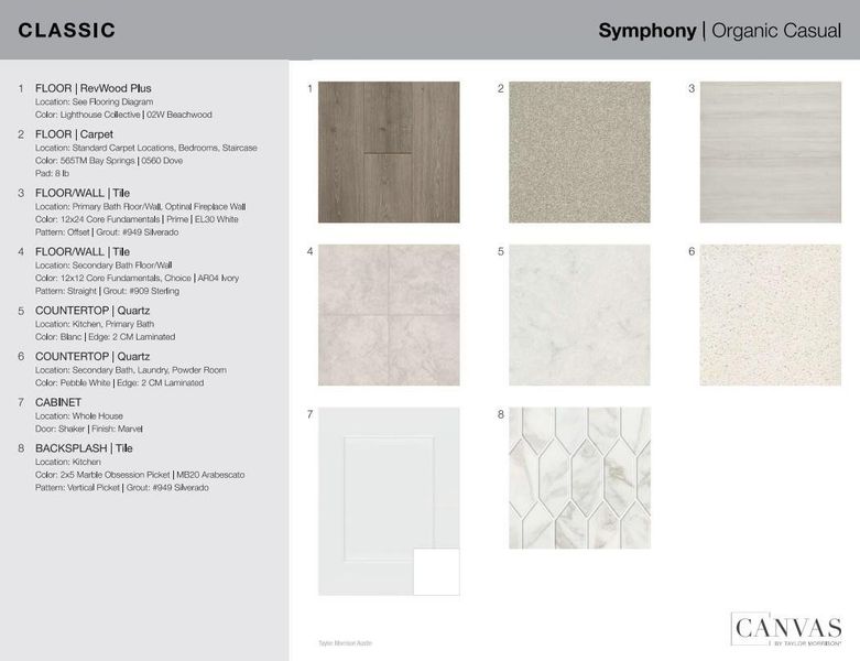 Interior Design Selections. *Home is under construction, design selections are subject to change. Interior Design Selections. *Home is under construction, design selections are subject to change.