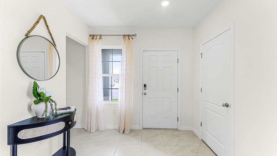 Furnished interior view inside a new home in Windrose, Apopka (Image 6).