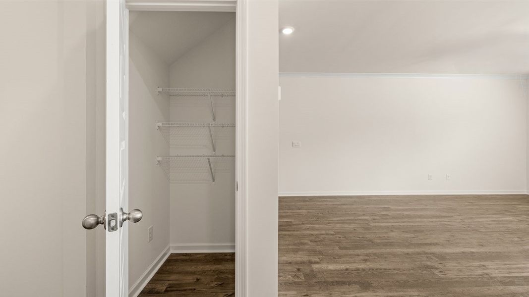 Spacious, unfurnished interior of a new home in Echo Glen, Stockbridge (Image 34). Spacious, unfurnished interior of a new home in Echo Glen, Stockbridge (Image 34).