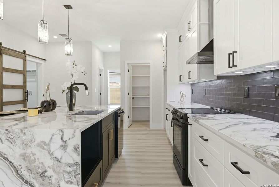 Furnished interior view inside a new home in , San Antonio (Image 13).