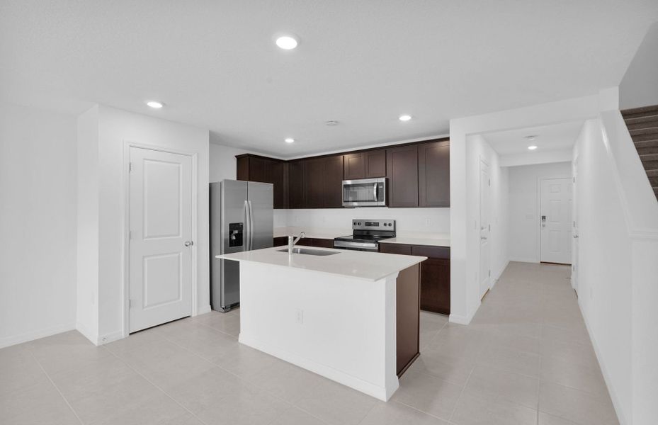 Furnished interior view inside a new home in Normandy Pines, Jacksonville (Image 10).