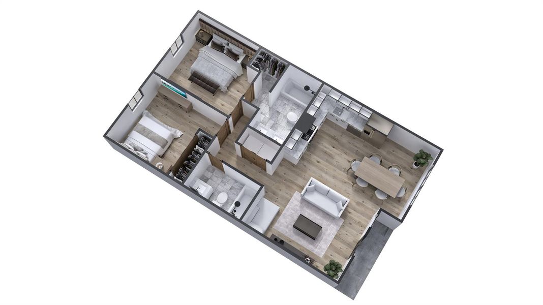 Virtual rendering Virtual rendering