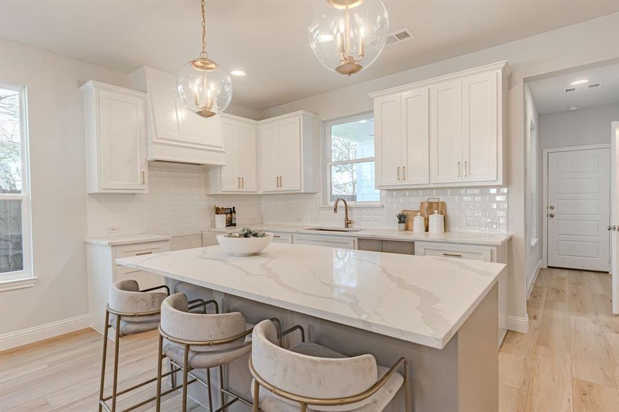 Furnished interior view inside a new home in , Fort Worth (Image 22).