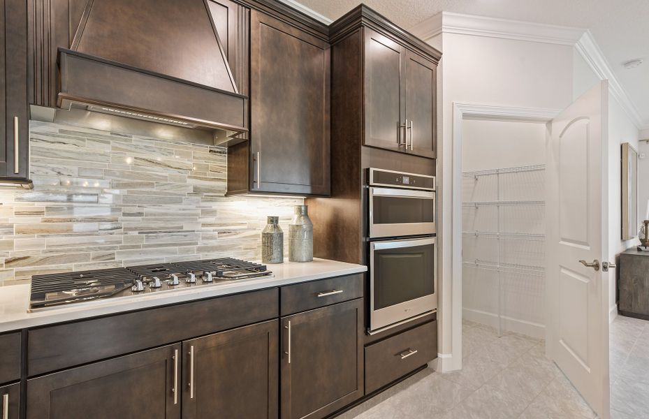 Kitchen with Built In Appliances Option