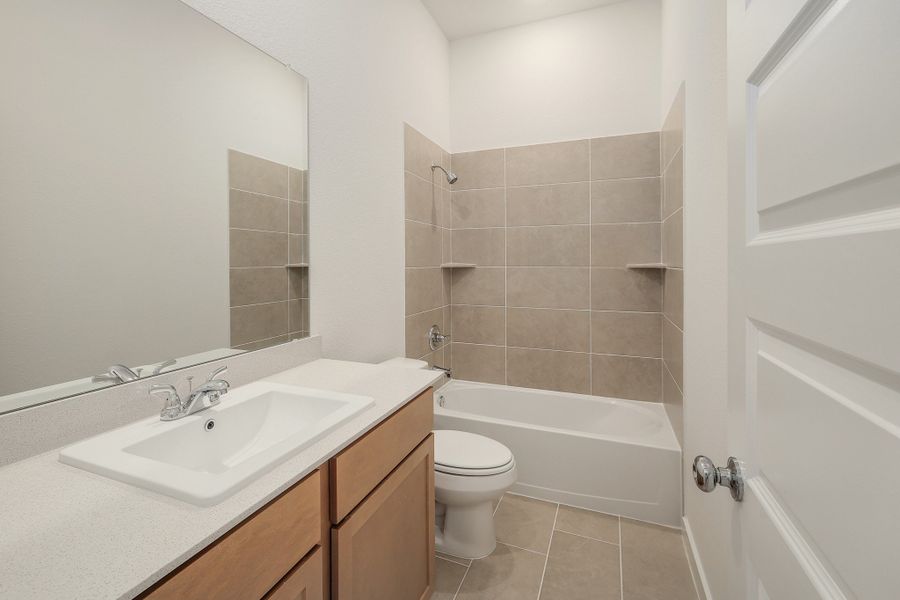 Furnished interior view inside a new home in Prairie Winds, Hutto (Image 13).