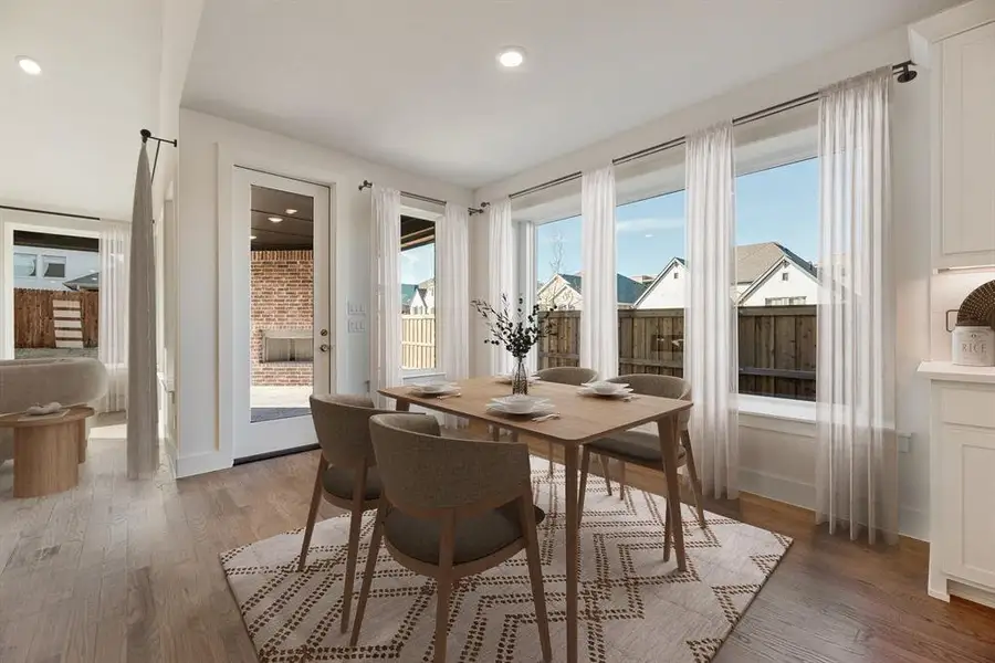Furnished interior view inside a new home in Tavolo Park, Fort Worth (Image 7). Furnished interior view inside a new home in Tavolo Park, Fort Worth (Image 7).