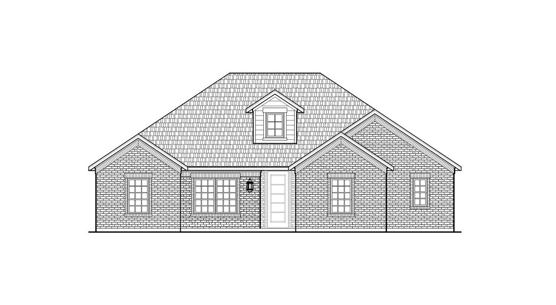 The Aubrey Plan Elevation A The Aubrey Plan Elevation A