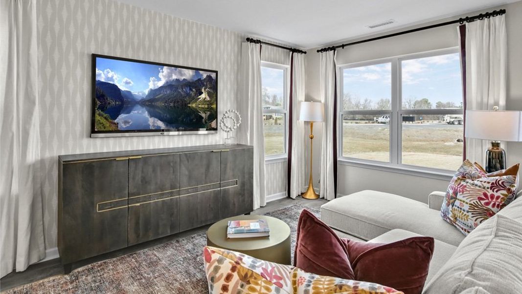 Representative furnished interior of a home built from the PATTISON by D.R. Horton in Seymour Village, Goldsboro (Image 20). Representative furnished interior of a home built from the PATTISON by D.R. Horton in Seymour Village, Goldsboro (Image 20).