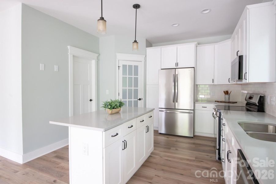 Furnished interior view inside a new home in , Hendersonville (Image 12).