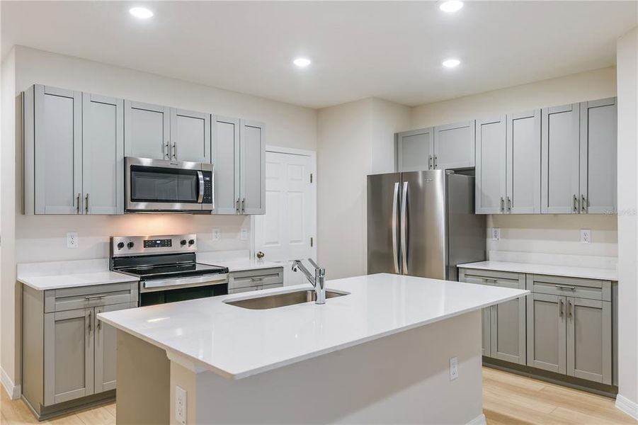 Furnished interior view inside a new home in Grove at Crosswind, Haines City (Image 9).