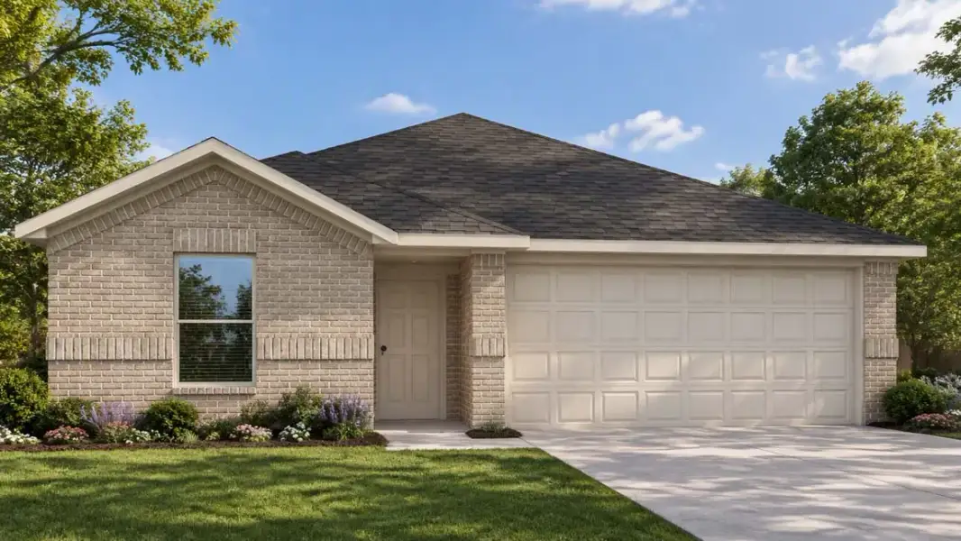 Representative exterior photo of a completed home built from the Gaven by D.R. Horton in Madeley Creek Preserve, Conroe, TX (Image 2). Representative exterior photo of a completed home built from the Gaven by D.R. Horton in Madeley Creek Preserve, Conroe, TX (Image 2).