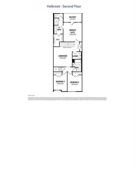 Holbrook - Second Floor