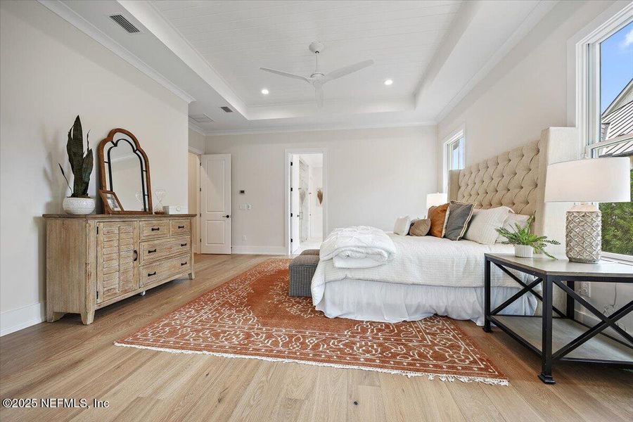 Furnished interior view inside a new home in River Landing at Nocatee (DF Luxury Homes), Ponte Vedra (Image 15). Furnished interior view inside a new home in River Landing at Nocatee (DF Luxury Homes), Ponte Vedra (Image 15).